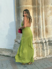 VESTIDO CONCHA VERDE VESTIDO CONCHA VERDE