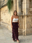 FALDA VOLANTES BURDEO