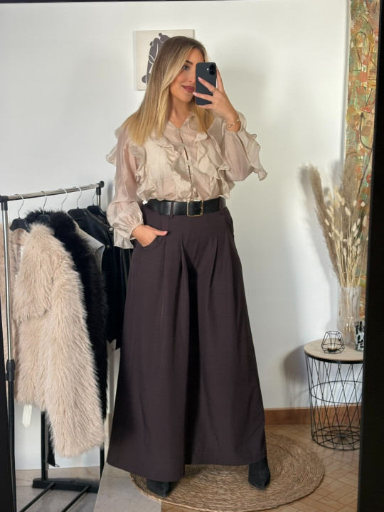 PANTALÓN CELINE MARRÓN