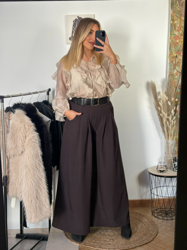 PANTALÓN CELINE MARRÓN