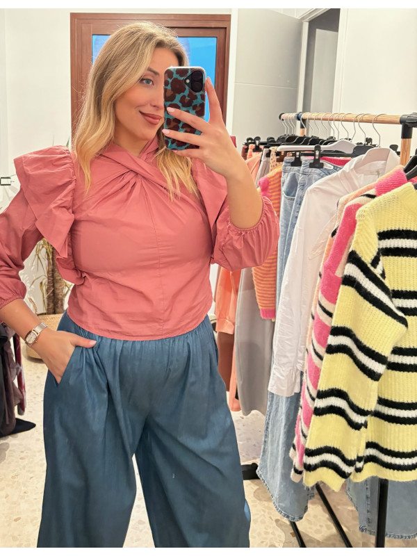 PANTALÓN CARGO VAQUERO