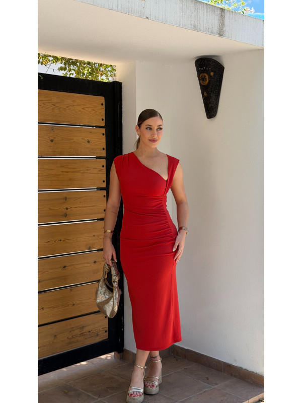 VESTIDO ROJO