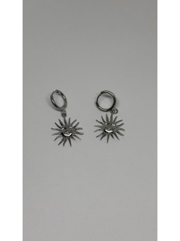 PENDIENTES SOL PLATA