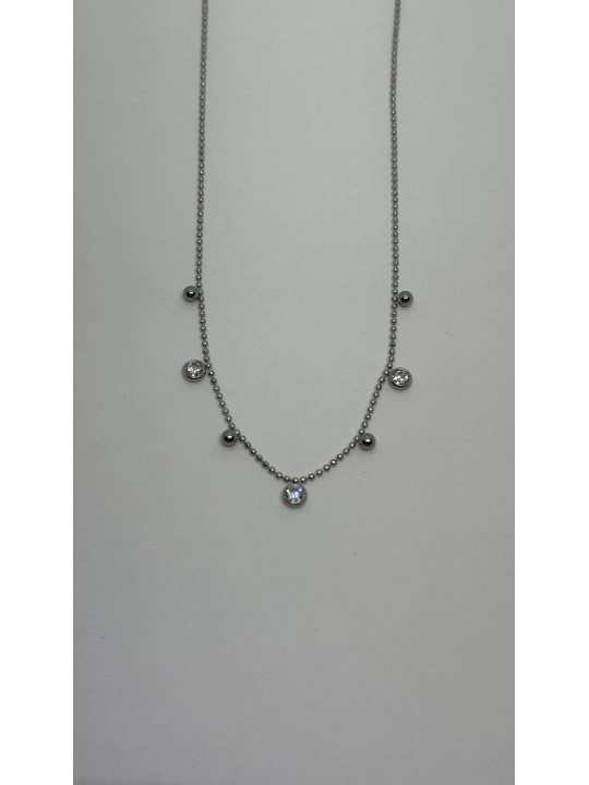 COLLAR DESTELLO PLATA