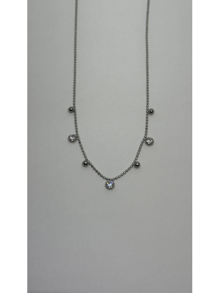 COLLAR DESTELLO PLATA