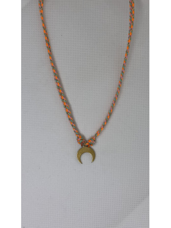 COLLAR NARANJA LUNA