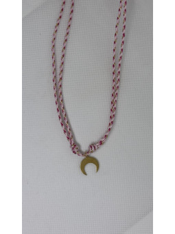COLLAR ROSA LUNA