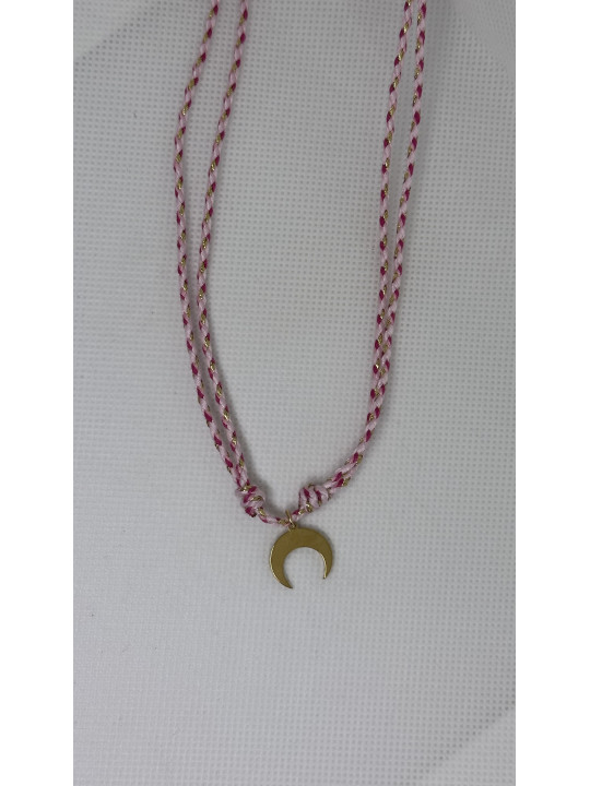 COLLAR ROSA LUNA