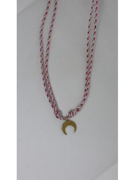 COLLAR ROSA LUNA