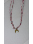 COLLAR ROSA LUNA