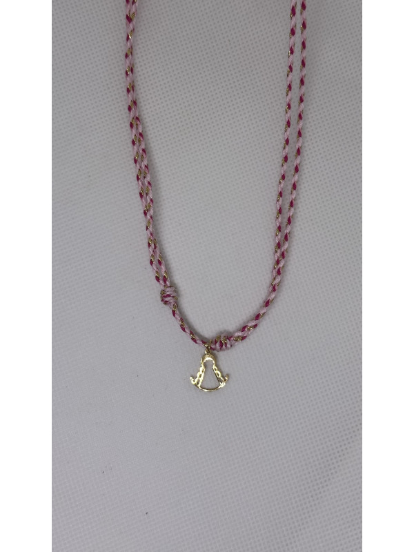 COLLAR ROSA ROCÍO