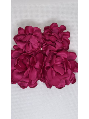 PENDIENTES FLOR ROSA