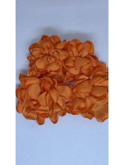 PENDIENTES FLOR NARANJA