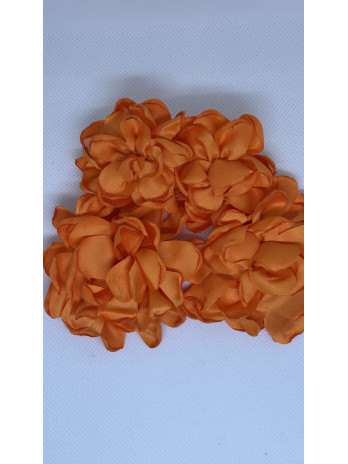 PENDIENTES FLOR NARANJA
